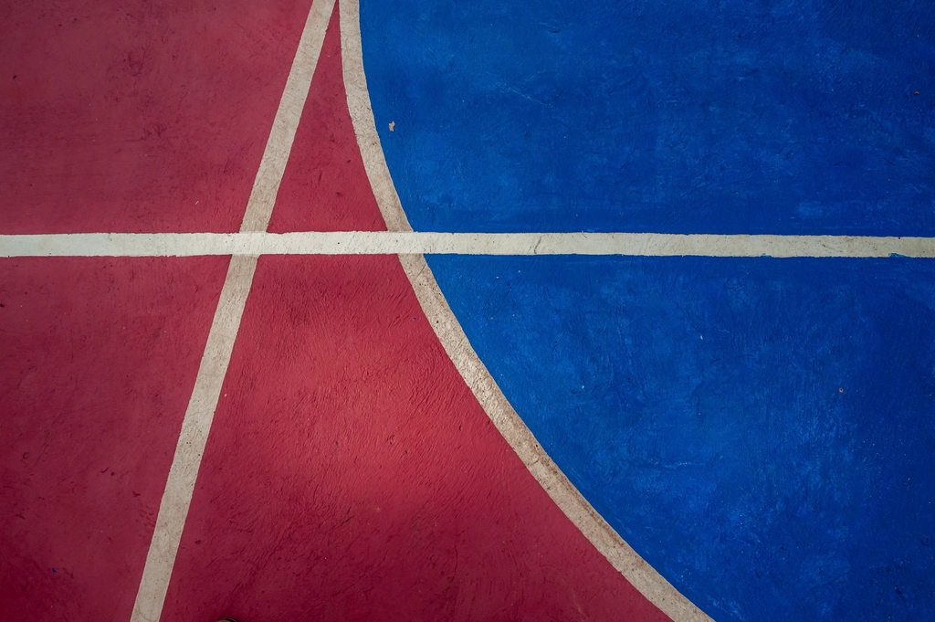 basketball hoop backyard